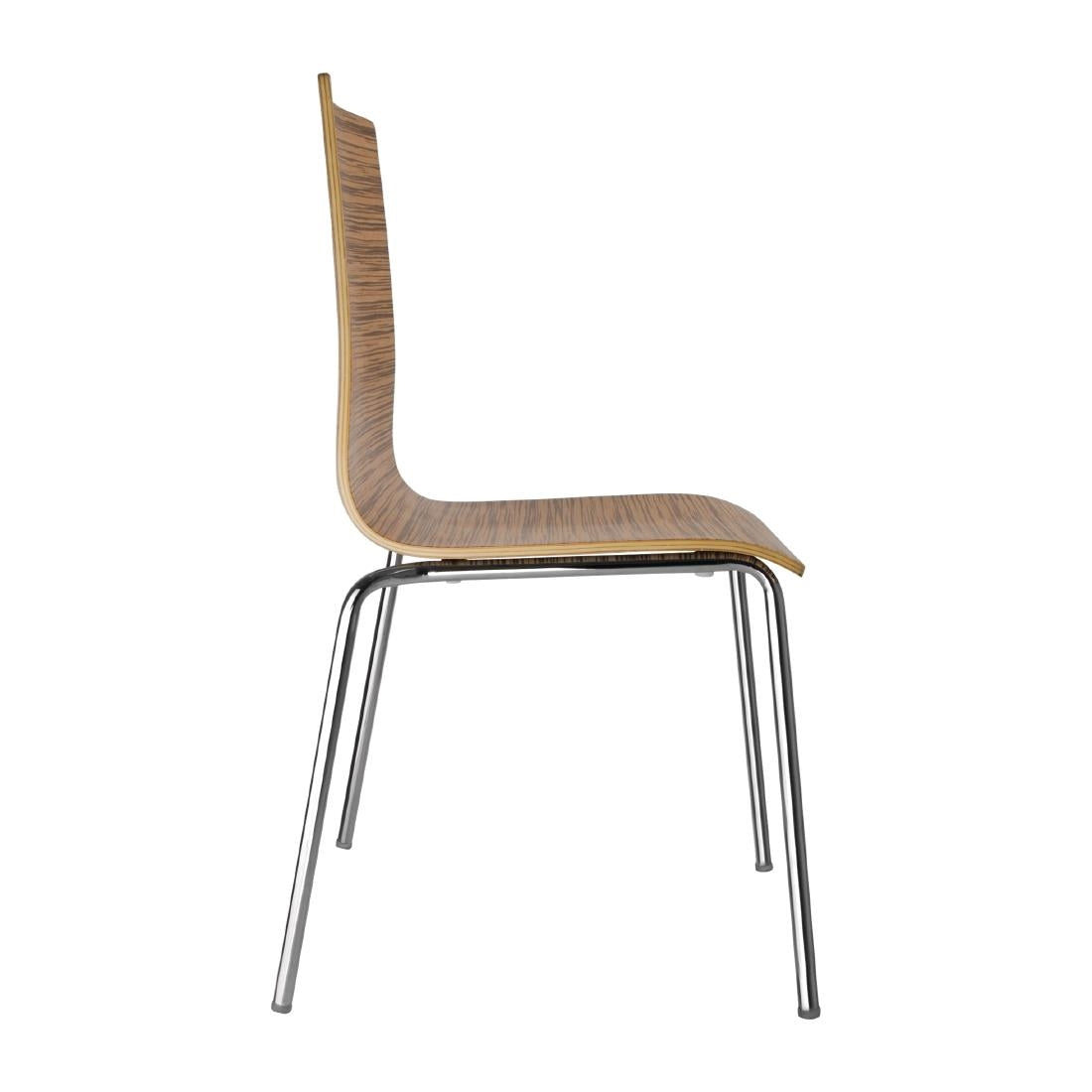 GR344 Bolero stoel met vierkante rug eiken - (4 stuks)