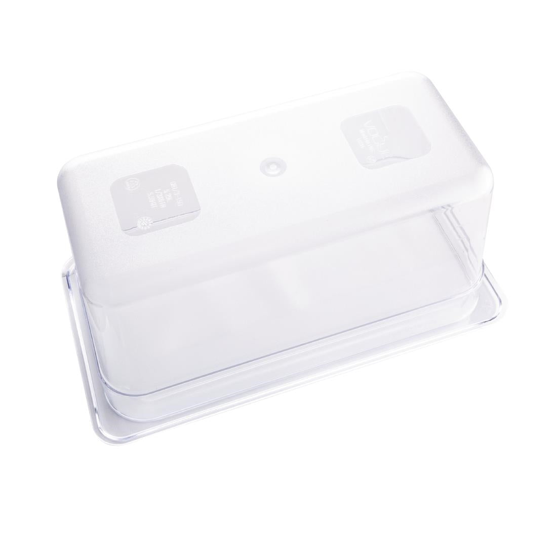 U234 Vogue polycarbonaat 1/3 gastronorm container 150mm doorzichtig