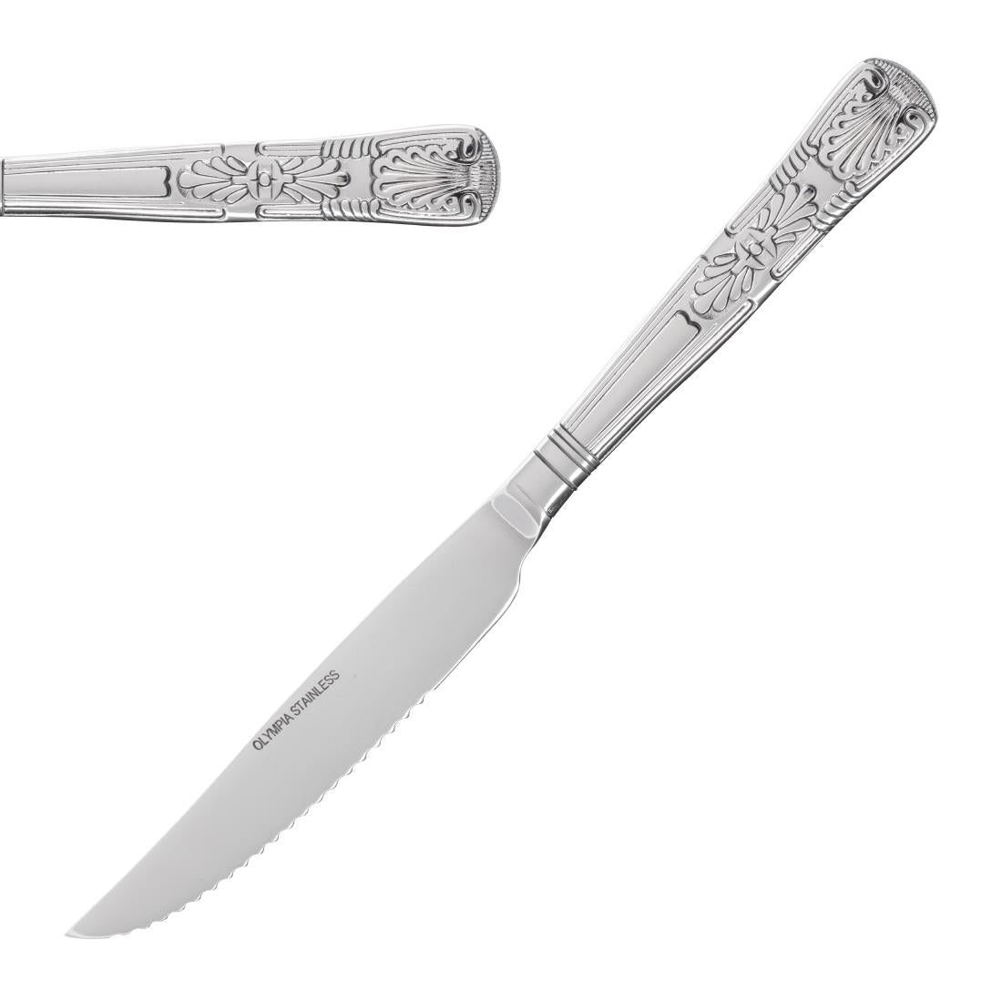 DL103 Olympia Kings steakmessen 23,8cm (12 stuks)