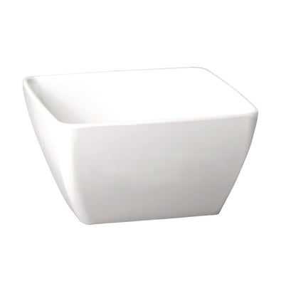 GF134 APS Pure vierkante melamine kom wit 12,5x12,5cm