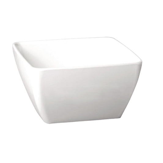 GF134 APS Pure vierkante melamine kom wit 12,5x12,5cm