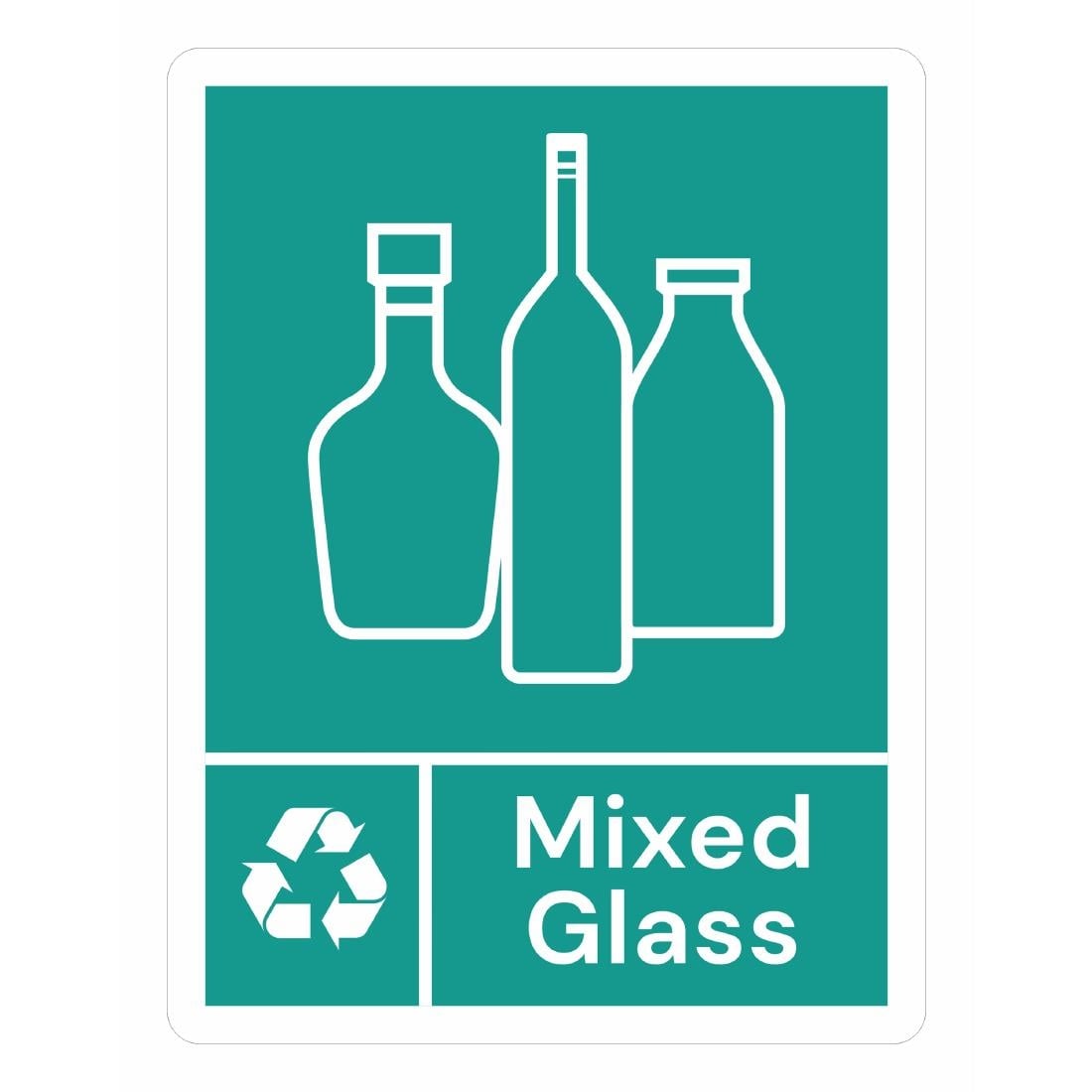 JB494 Jantex Slim Bin Label - Gemengd glas