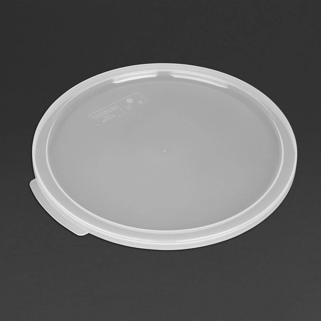 DJ964 Deksel voor Vogue ronde vershoudbak 10Ltr en 20L