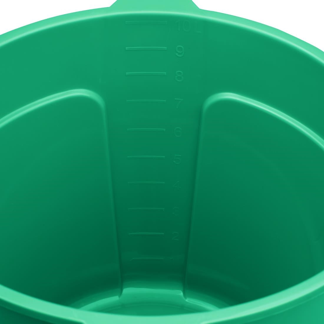 FU833 Jantex Groene Maatemmer Met Schenktuit 10Ltr