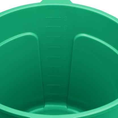 FU833 Jantex Groene Maatemmer Met Schenktuit 10Ltr