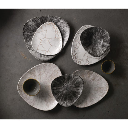 FR061 Churchill Studio Prints Kintsugi Agate Grey Lotus Borden 177mm (12 stuks)