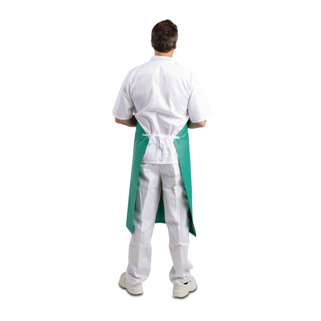 A590 Whites PVC nylon halterschort groen