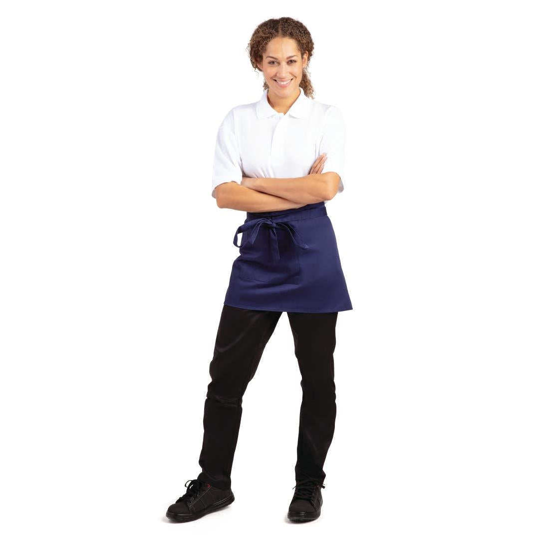 BB179 Whites korte sloof donkerblauw