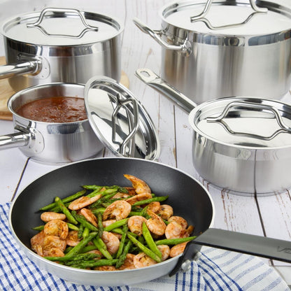 SA690 Nisbets Essentials Cook Like A Pro 5-Delige Pannenset