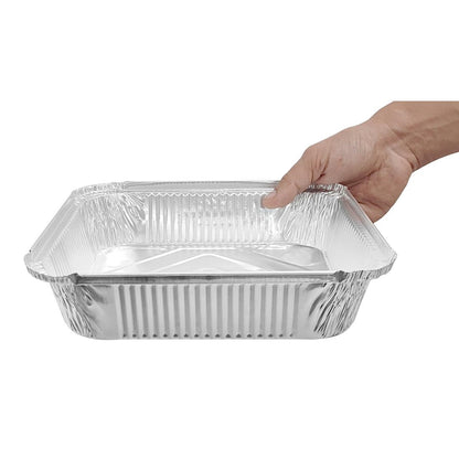 DZ892 Fiesta Recyclebare Diepe Foliecontainers 2100ml (200 Stuks)
