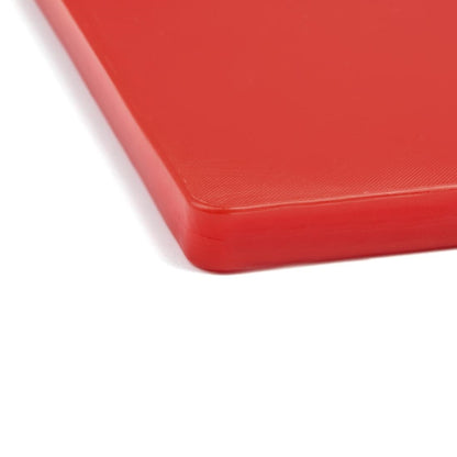 DM004 Hygiplas LDPE extra dikke snijplank rood 450x300x20mm