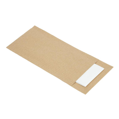 CK235 Europochette Bruin Bestekzakje met Wit Servet (500 stuks)