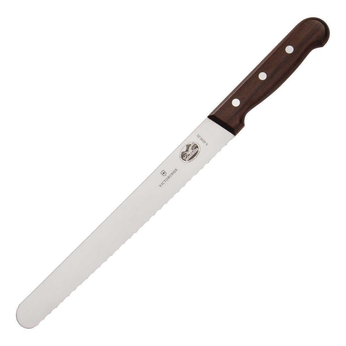 DP585 Victorinox Lardeermes Met Houten Handvat 25.5cm