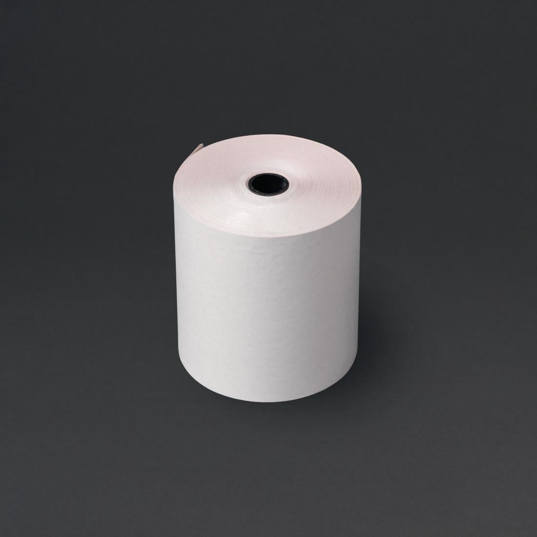 DK597 Olympia Printerrol 3-Laags Wit/Roze/Geel 75 x 70mm (20 stuks)