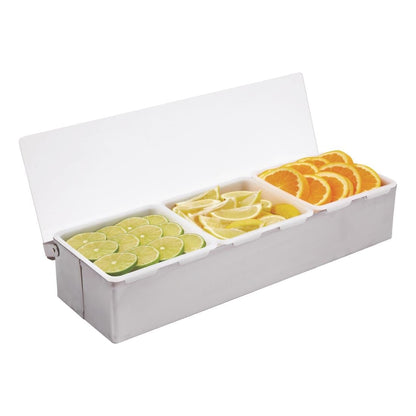 K490 Olympia ingrediëntenbak met 3 bakjes