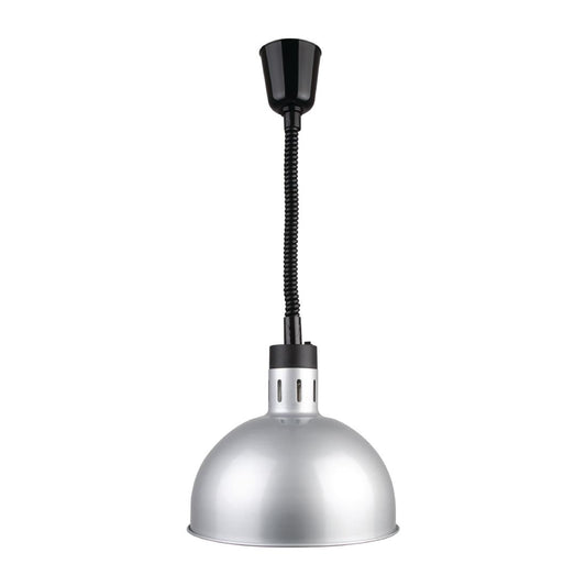 DY461 Buffalo verstelbare warmtelamp zilver 250W