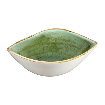 DY044 Churchill Stonecast Samphire Green Lotus Kom 17.8cm (12 stuks)