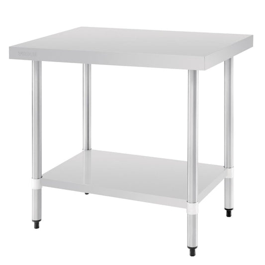 T375 Vogue RVS werktafel zonder achteropstand 90x90x60cm
