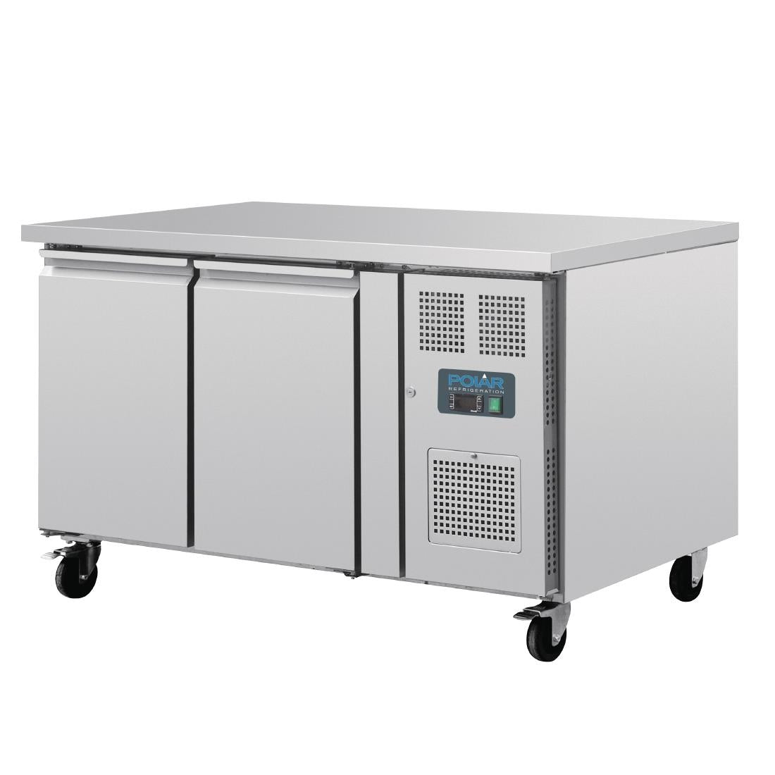 UA083 Polar U-serie 2-deurs counter met euronorm opslag 427Ltr
