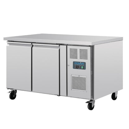 UA083 Polar U-serie 2-deurs counter met euronorm opslag 427Ltr
