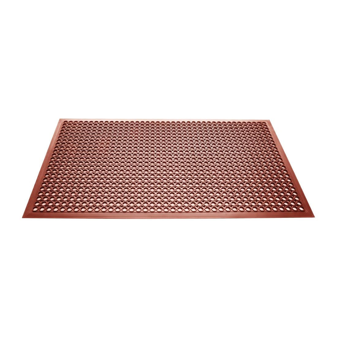 GF017 Jantex rubberen vetbestendige anti-vermoeidheidsmat rood 1500 x 900mm