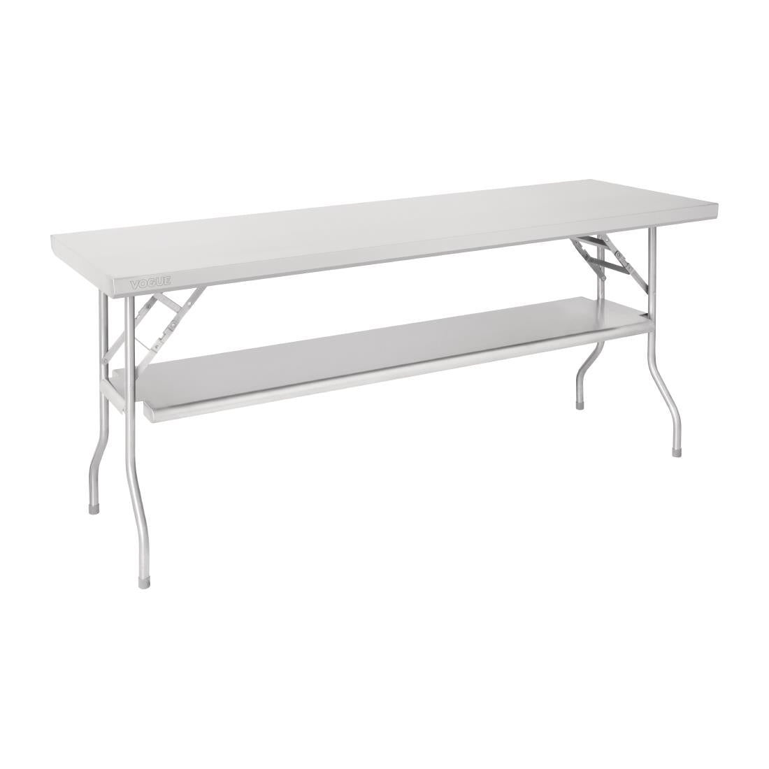 FN289 Vogue RVS inklapbare werktafel 1830x610x780