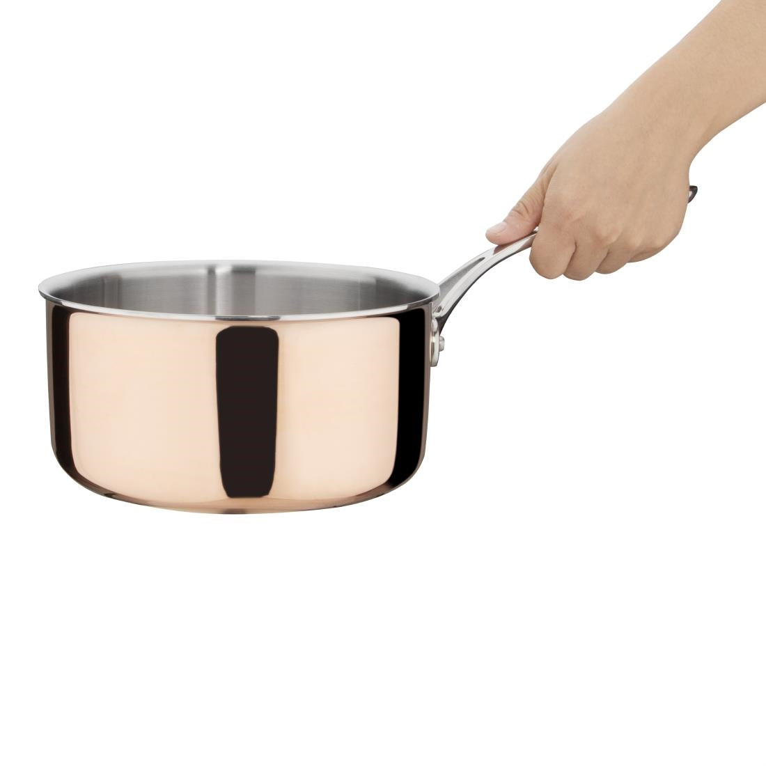 FS667 Vogue Tri-Wall koperen inductie steelpan 200x100mm