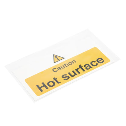 L848 Vogue 'Caution - Hot surface' waarschuwingsbord