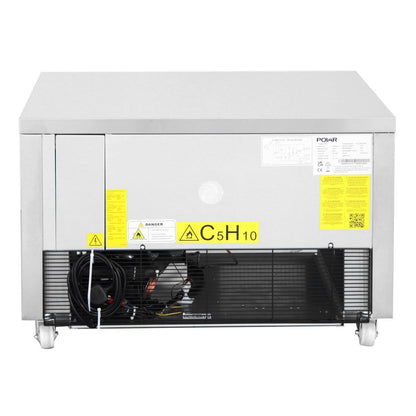 DA994 Polar U-serie compacte koel-vrieswerkbank 1 lade 2x GN 1/1