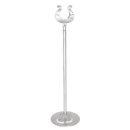 W621 Olympia RVS tafelnummerhouder 25,5cm