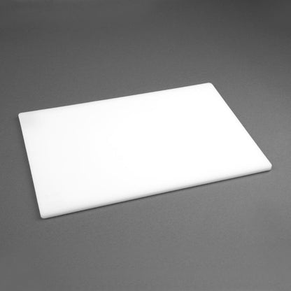 HC860 Hygiplas antibacteriële LDPE snijplank wit 450x300x10mm