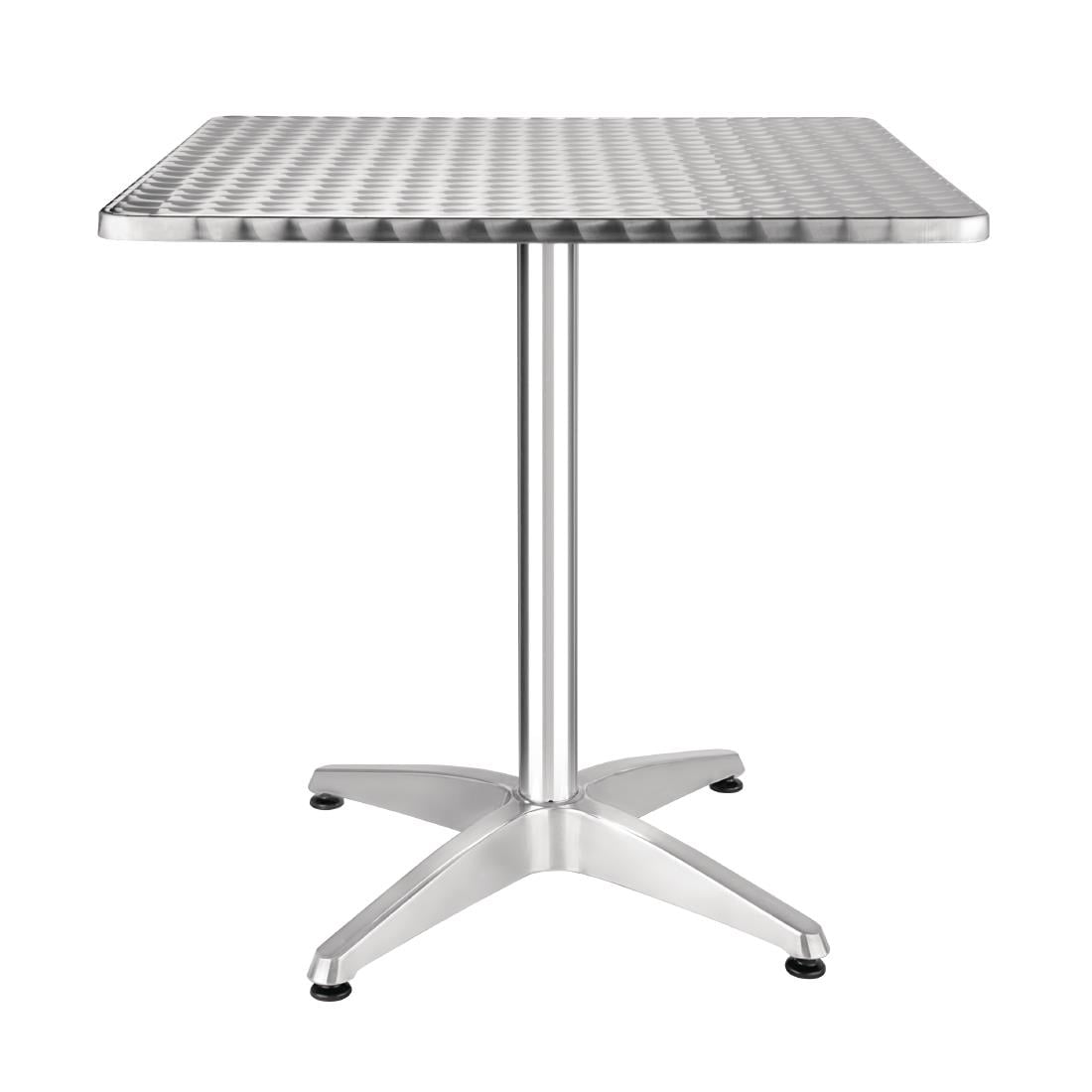 CG834 Bolero vierkante RVS bistrotafel 70cm