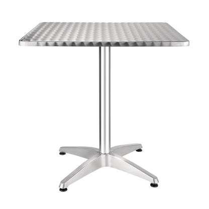CG834 Bolero vierkante RVS bistrotafel 70cm