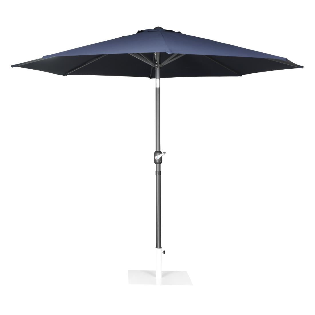 FU504 Bolero Sevilla Ronde Parasol 3M Diameter Marineblauw