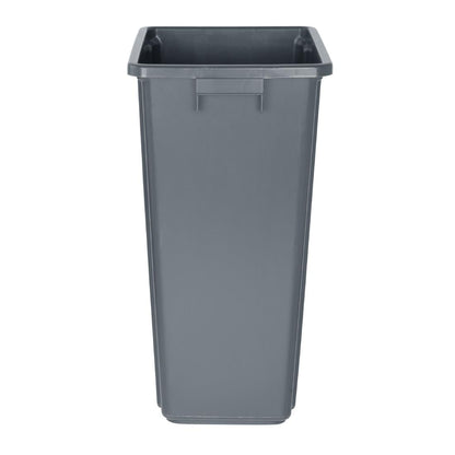 DX965 Jantex Smalle Afvalbak Grijs 60Ltr
