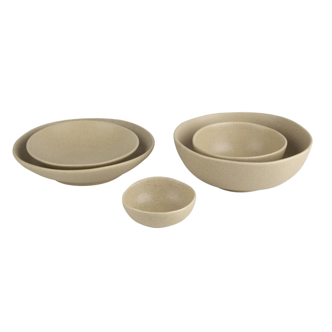 FC731 Olympia Build A Bowl Diepe Kom Aardebruin 15x7cm (6 Stuks)