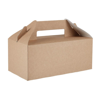 FA361 Colpac draagbare kraft voedselbakjes composteerbaar klein (125 stuks)