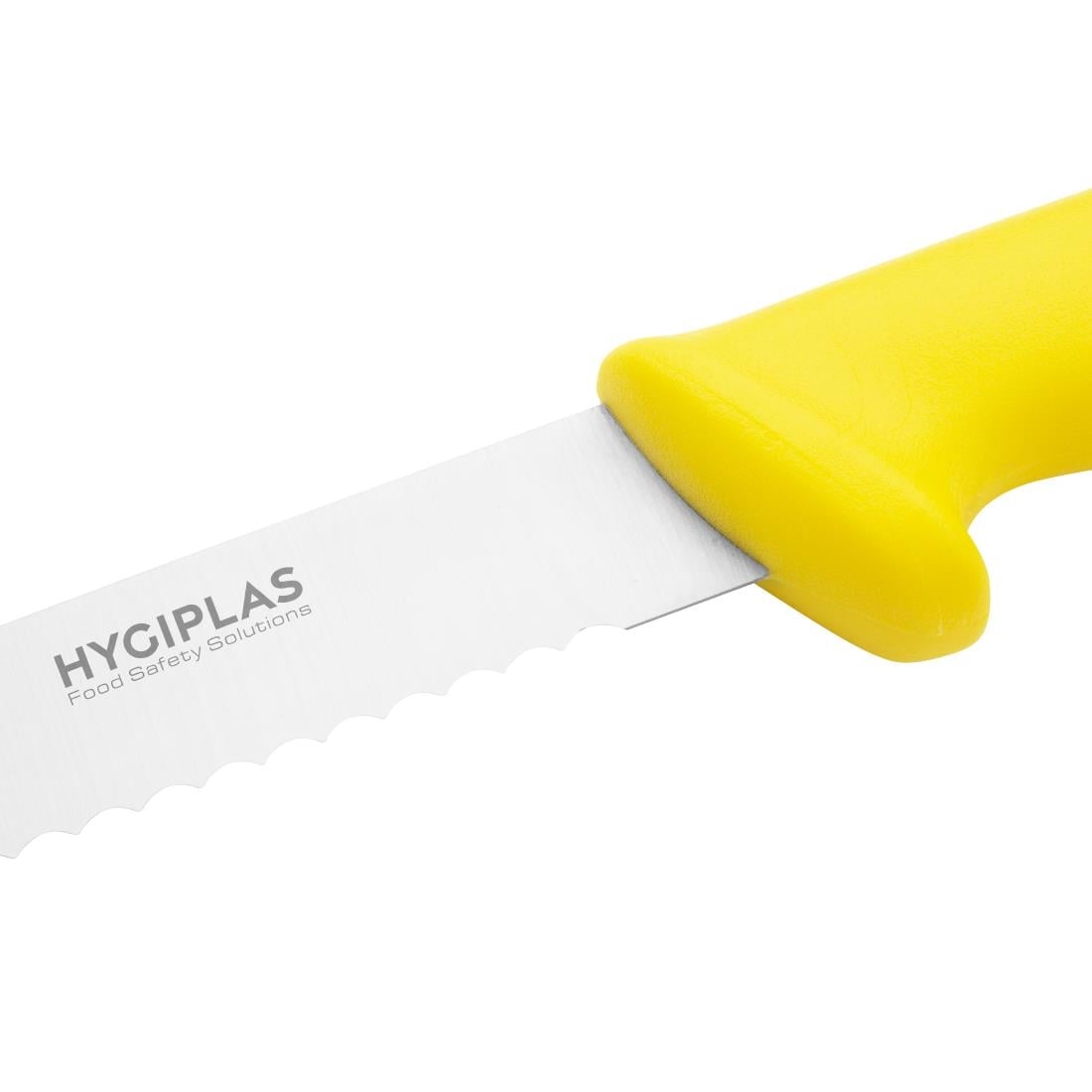 C810 Hygiplas gekarteld hammes 24.8cm geel