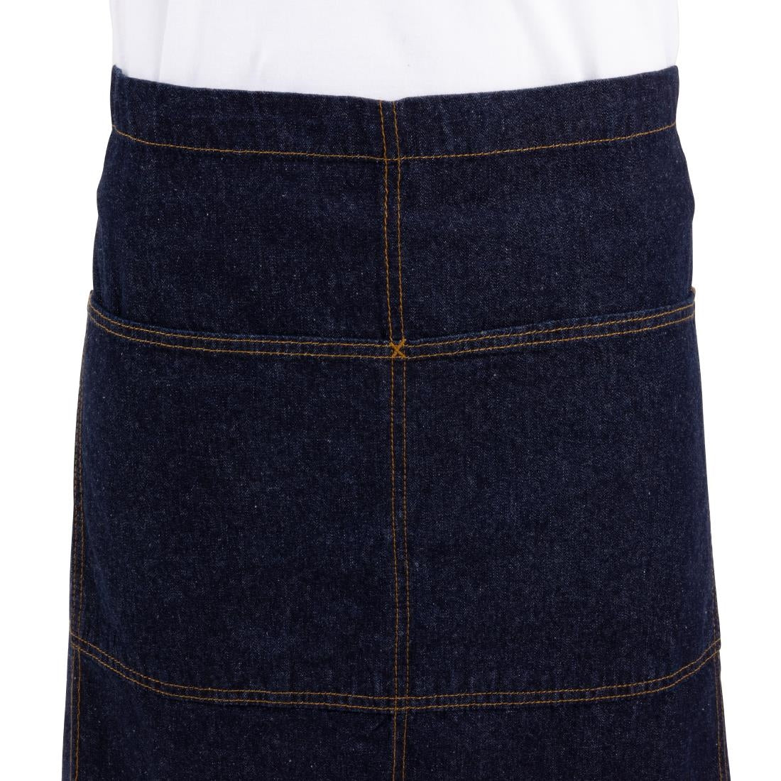 B345 Chef Works Urban Memphis standaard sloof indigo