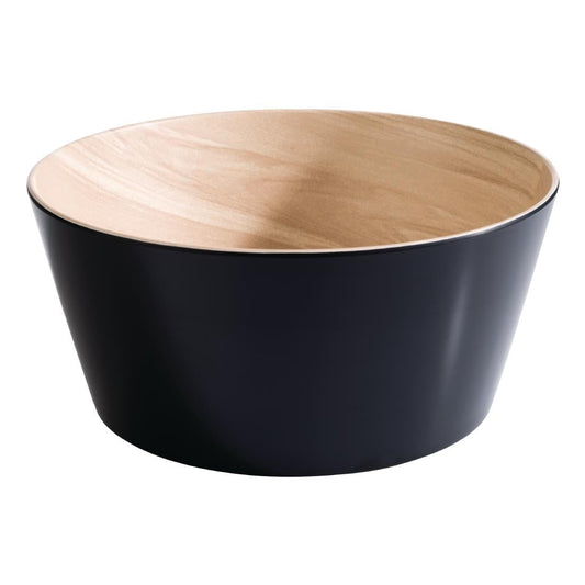 FB823 APS Frida kom hout en zwart 150(Ø)mm 450ml