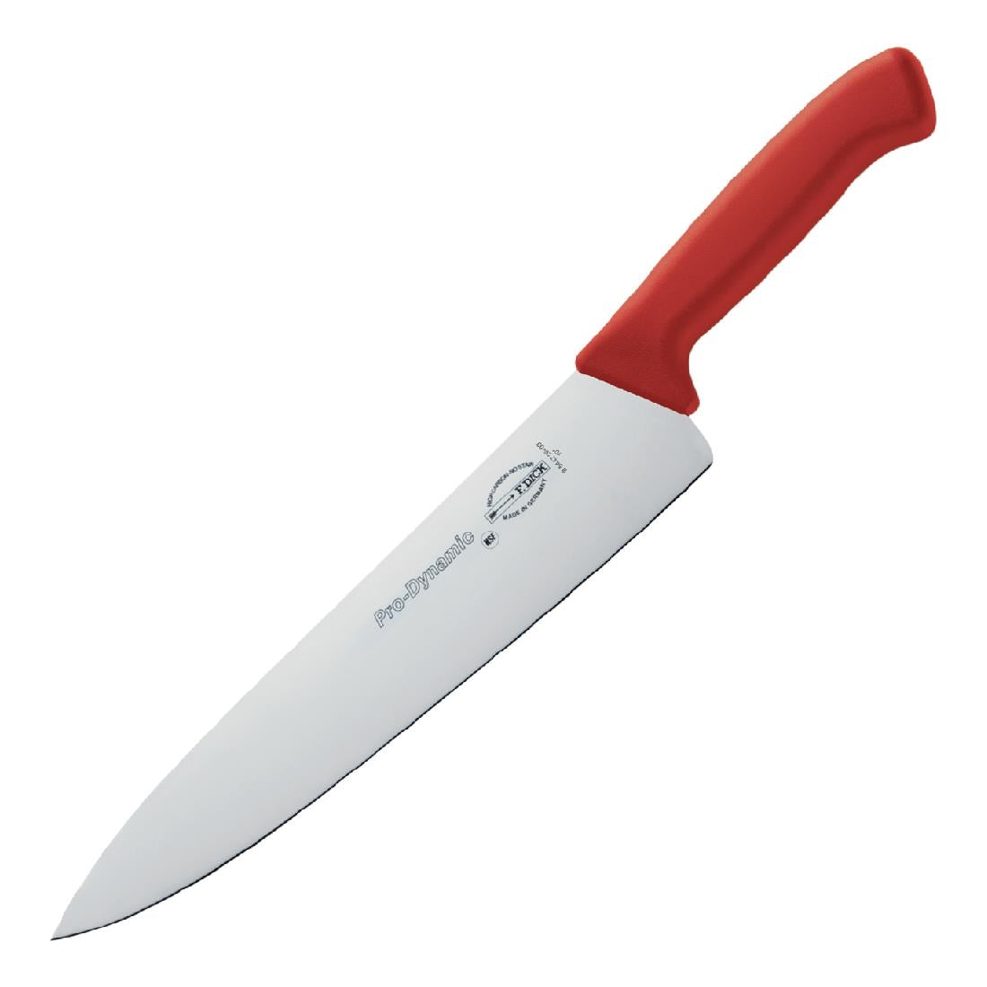 DL345 Dick Pro Dynamic HACCP koksmes rood 25,5cm