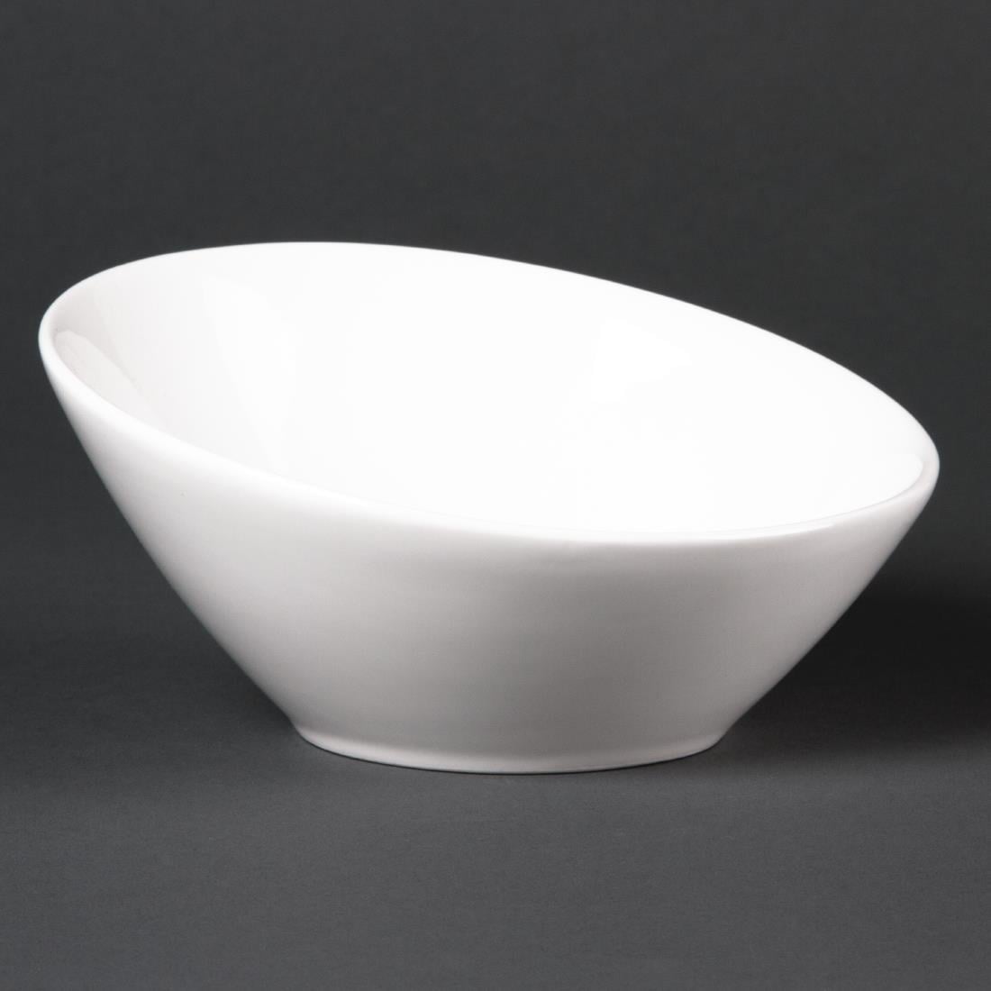 CF383 Olympia Lumina Hellende Ovale Schalen 14,8cm (6 Stuks)