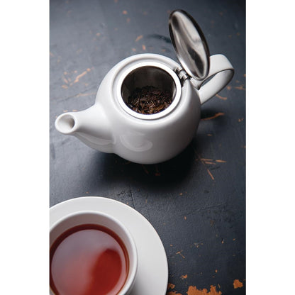 GM593 Olympia Café theepot 51cl wit