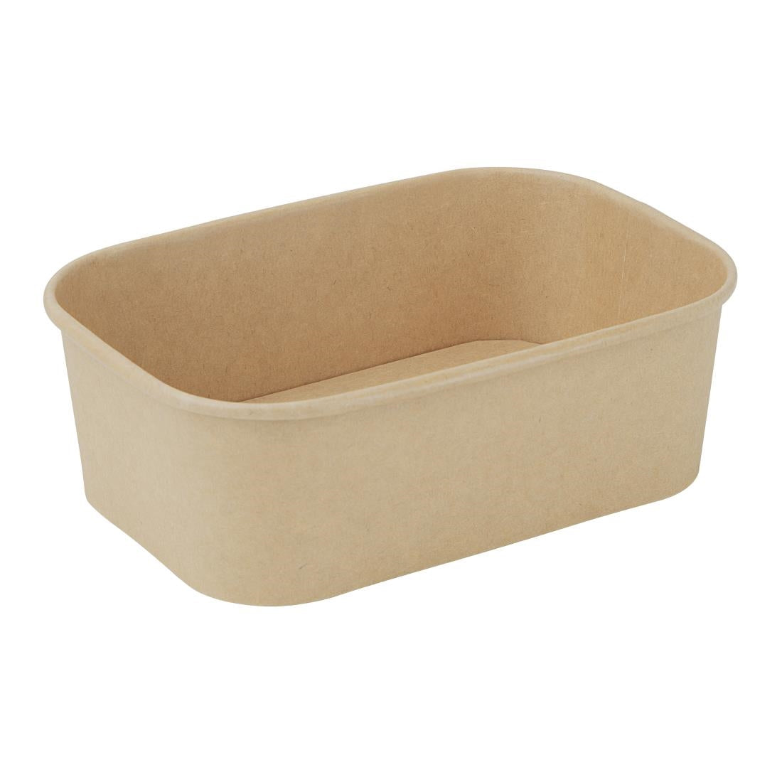HW622 Fiesta Recycleerbare Rechthoekige Voedselcontainers 750ml (300 stuks)