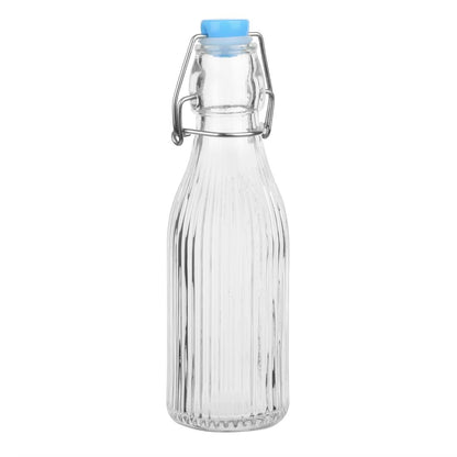HW795 Olympia Geribbelde Waterflessen Met Zwenktop 200ml (6 stuks)