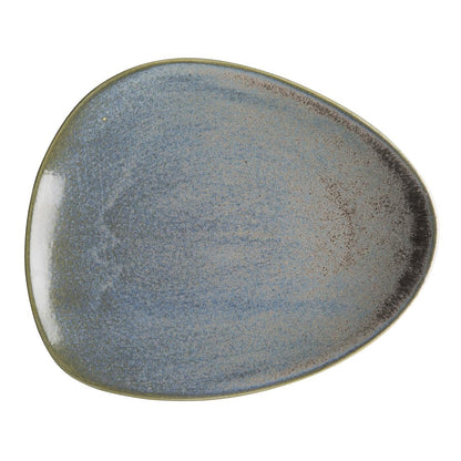 FU179 Olympia Ember Blauwe Driehoekige Borden 250mm (6 Stuks)