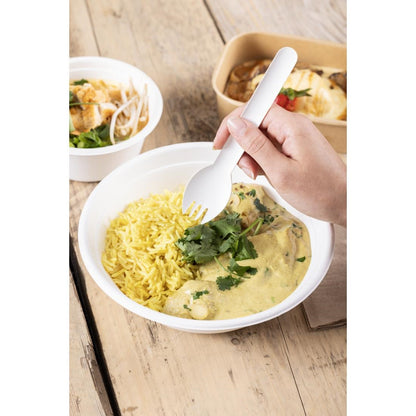 HT488 Fiesta Composteerbare Papieren Sporks 160 mm (100 stuks)