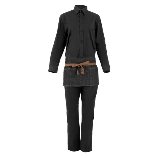 B591 Chef Works Urban Memphis Heupschort zwart