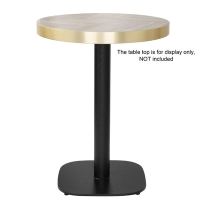 FU546 Bolero Black Cast Iron Table Base 720x420mm
