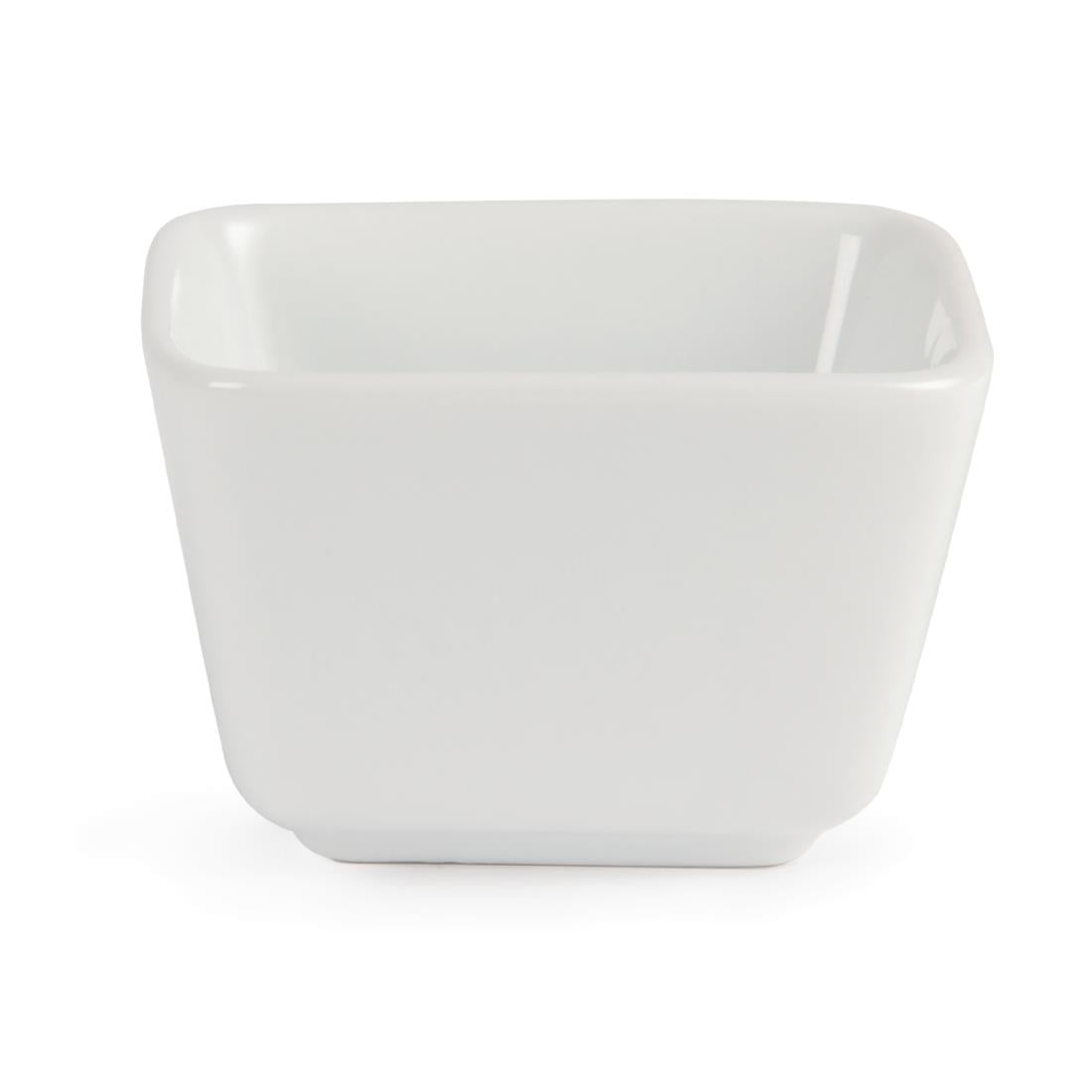 U178 Olympia Whiteware Amuseschaaltjes 7,5x7,5x5cm (12 Stuks)